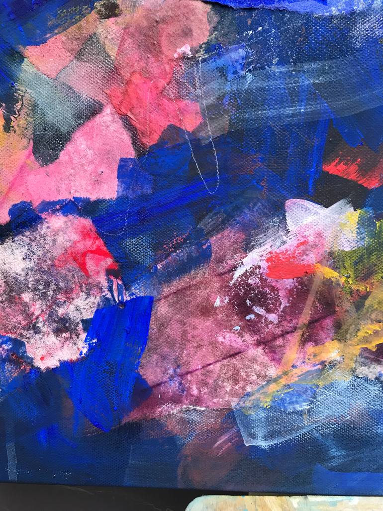 Original Abstract Expressionism Abstract Painting by Angela Dierks