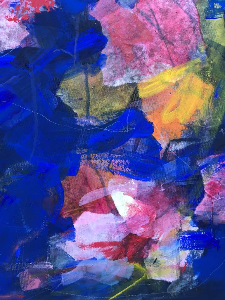 Original Abstract Expressionism Abstract Painting by Angela Dierks