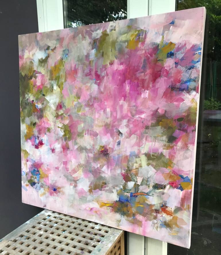 Original Impressionism Abstract Painting by Angela Dierks