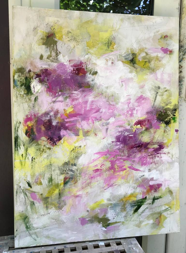 Original Abstract Expressionism Abstract Painting by Angela Dierks