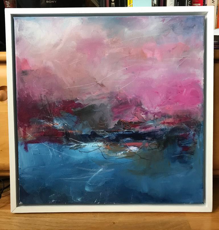 Original Abstract Landscape Painting by Angela Dierks