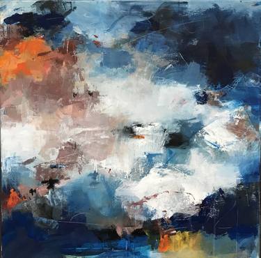 Original Abstract Seascape Paintings by Angela Dierks