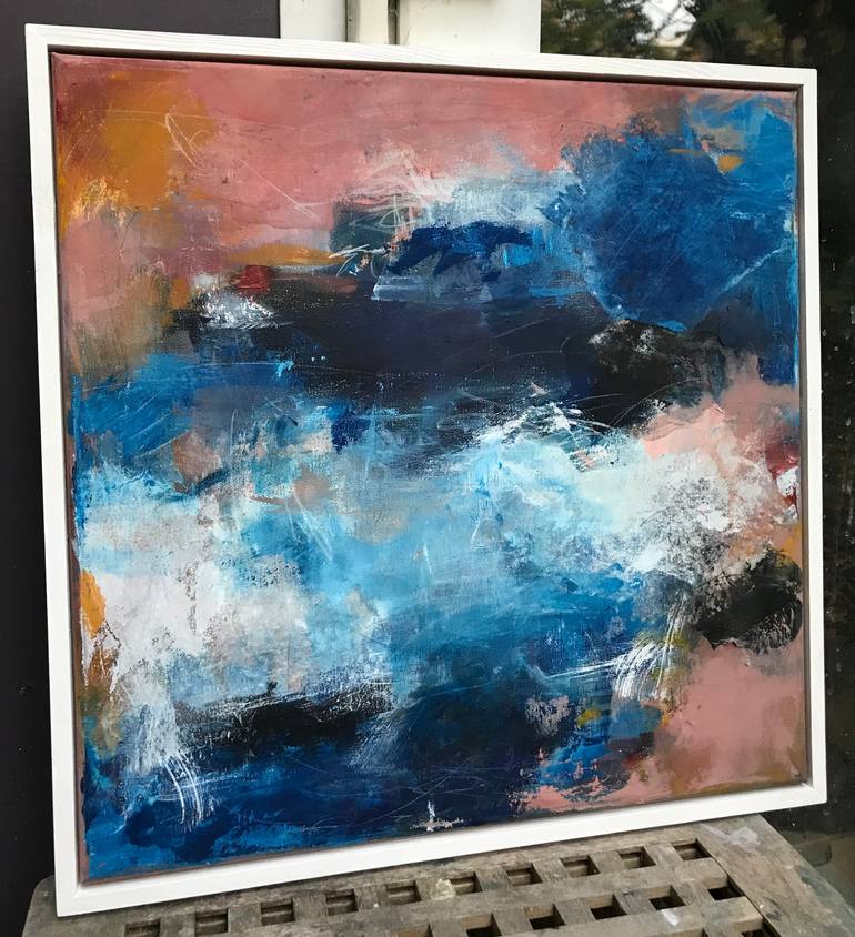 Original Abstract Expressionism Abstract Painting by Angela Dierks