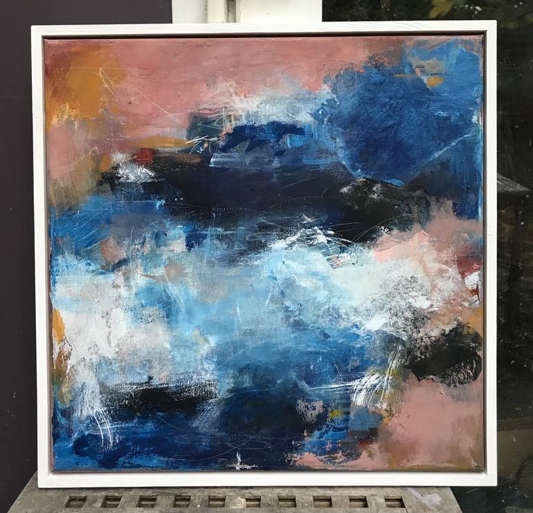 Original Abstract Expressionism Abstract Painting by Angela Dierks