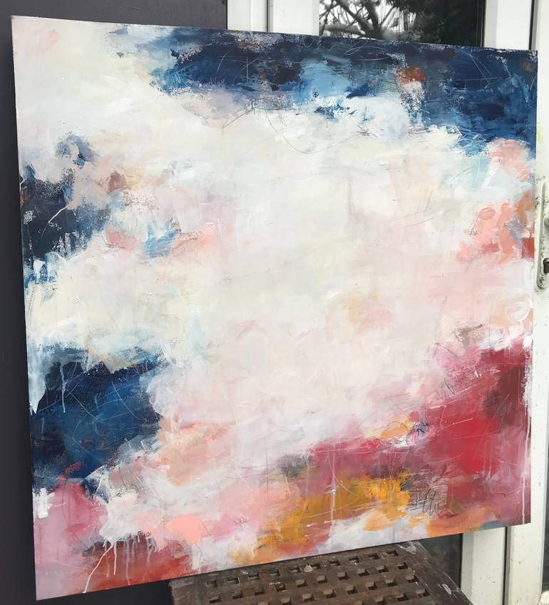 Original Abstract Expressionism Abstract Painting by Angela Dierks