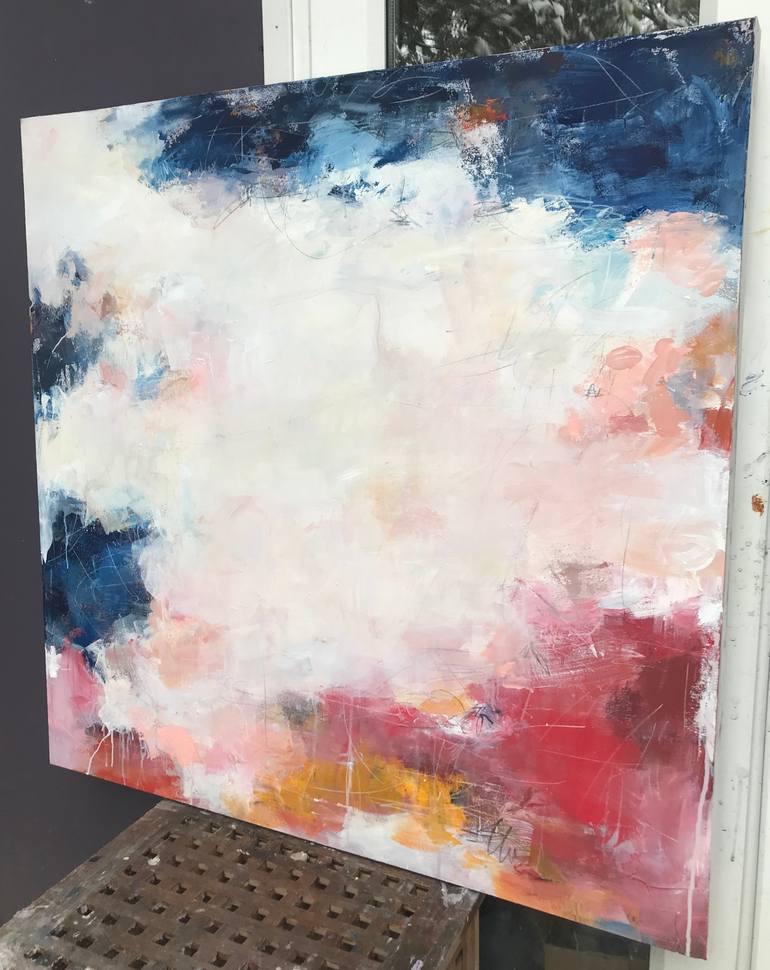 Original Abstract Expressionism Abstract Painting by Angela Dierks