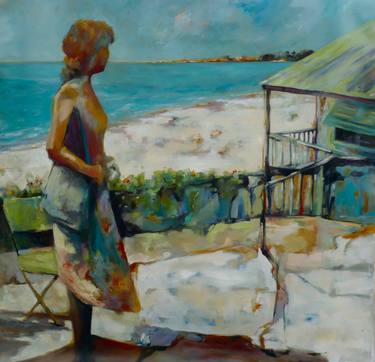 Original Beach Paintings by kelly rysavy