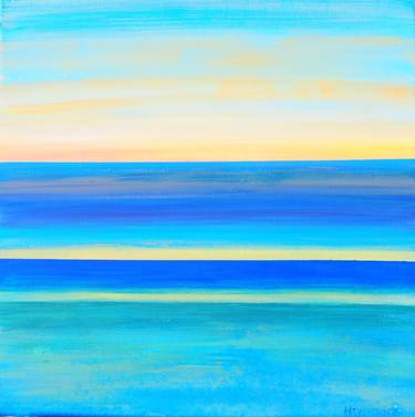 Print of Abstract Beach Paintings by Anna Hryniewicz