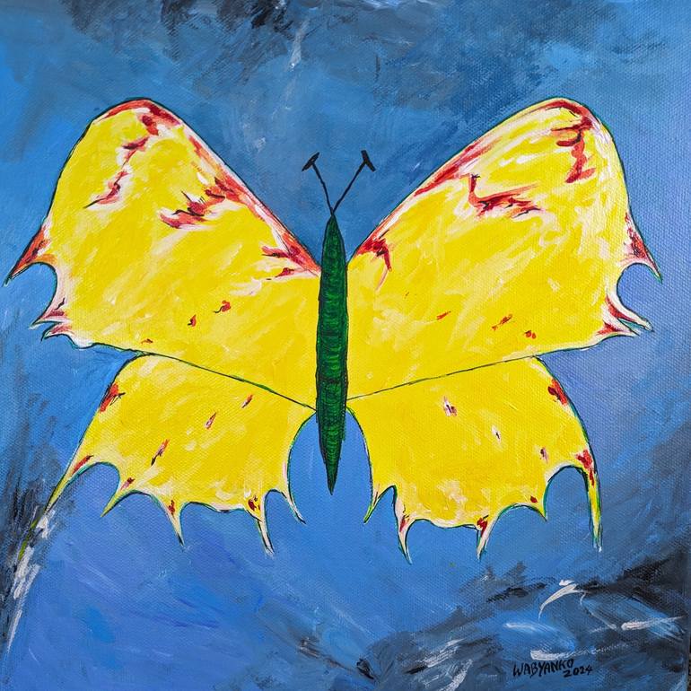 Original Fine Art Abstract Paintings by Artist Wabyanko