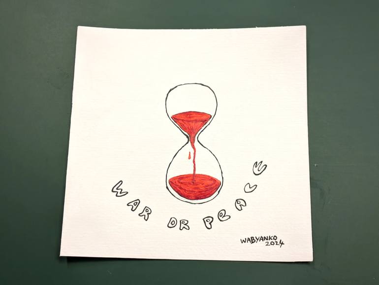 Original Figurative Politics Painting by Artist Wabyanko