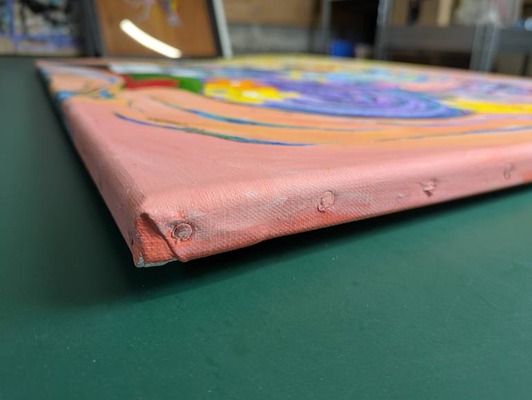 Original Abstract Nature Painting by Artist Wabyanko