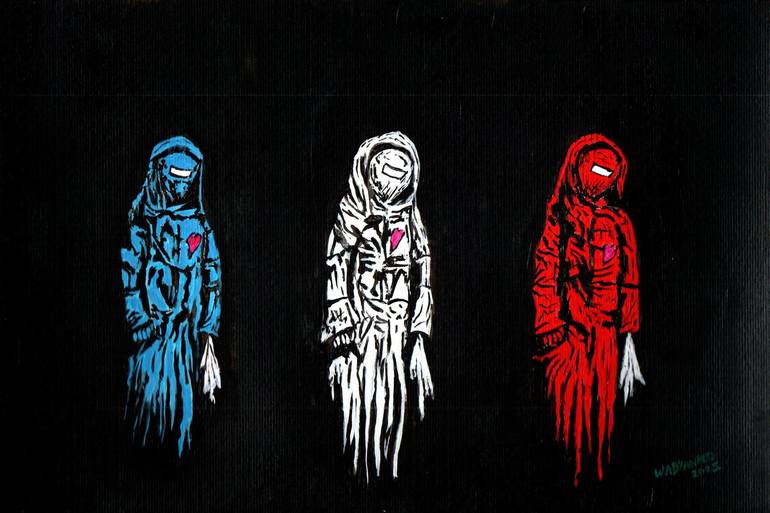 Original Fine Art Pop Culture/Celebrity Paintings by Artist Wabyanko