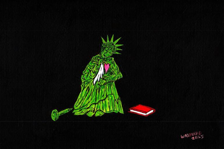 Original Fine Art Pop Culture/Celebrity Paintings by Artist Wabyanko