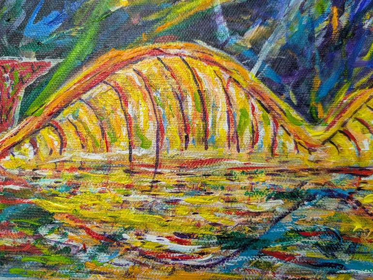 Original Figurative Cities Painting by Artist Wabyanko