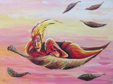 Original Figurative Nature Paintings by Artist Wabyanko