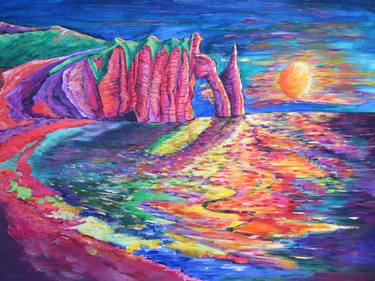 Print of Expressionism Landscape Paintings by Artist Wabyanko
