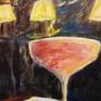Glass of cocktail