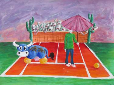 Original Sport Paintings by Artist Wabyanko