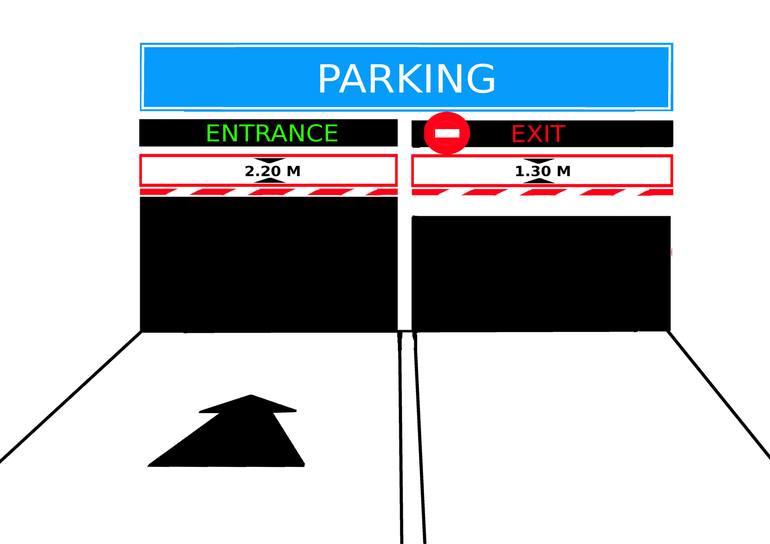 Parking exit limitation - Print