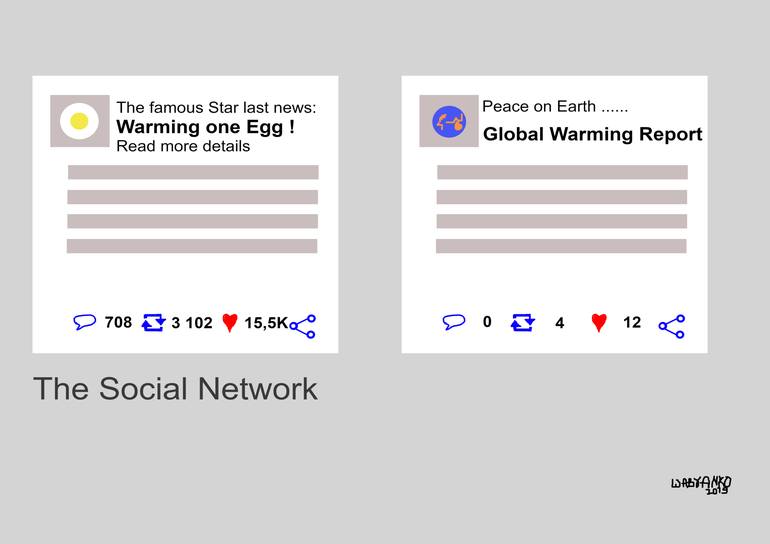 The Top of Social Network - Print