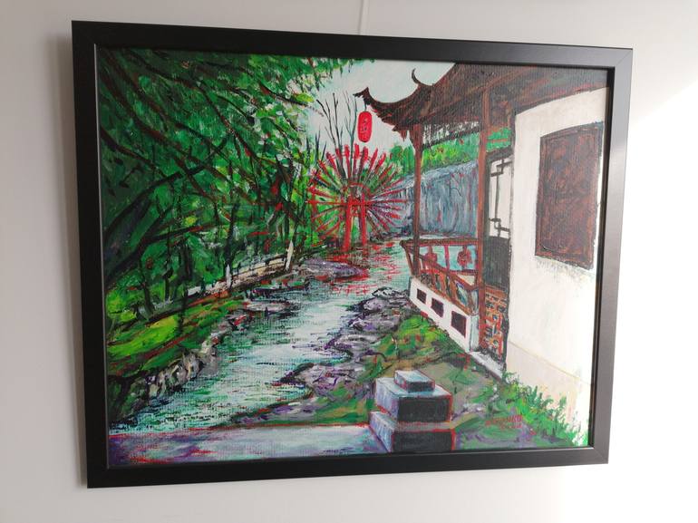 Original Landscape Painting by Artist Wabyanko