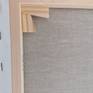 Canvas back side linen
