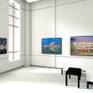 Singapore Art Collection on a wall of Virtual Art Exhibition Kunst