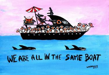 We are all in the same boat thumb
