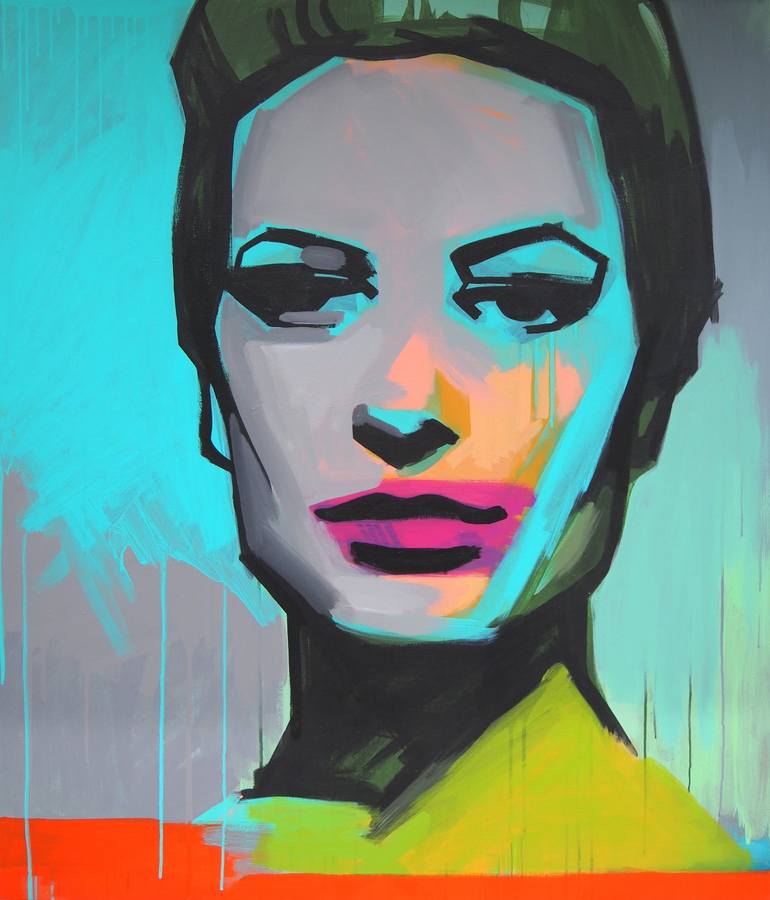 Print of Pop Art People Paintings by Tracy Hamer