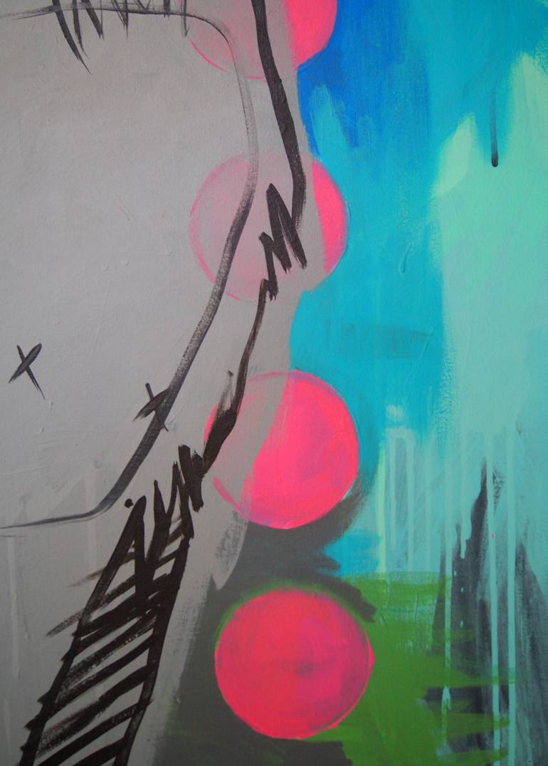 Original Contemporary Animal Painting by Tracy Hamer