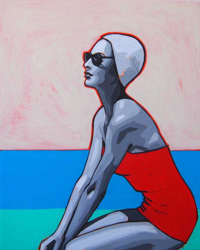 Original Contemporary Women Painting by Tracy Hamer