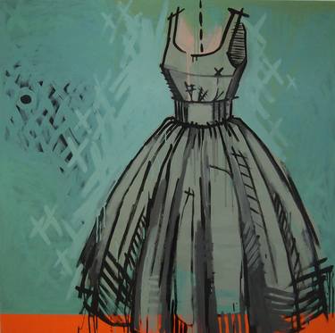 Print of Figurative Fashion Paintings by tracy hamer