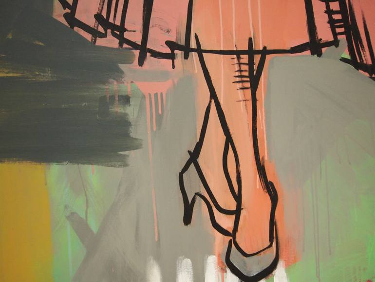 Original Pop Art Fashion Painting by Tracy Hamer