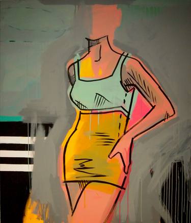 Print of Fashion Paintings by tracy hamer