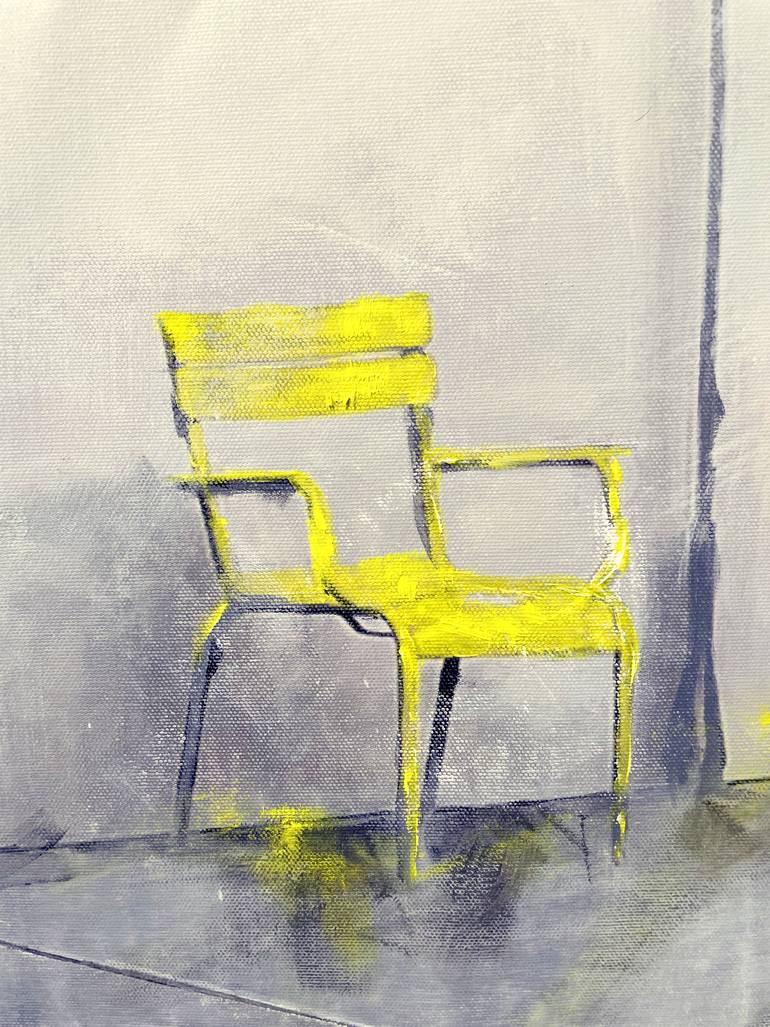 Original Figurative Outer Space Painting by Ursula Radel-Leszczynski