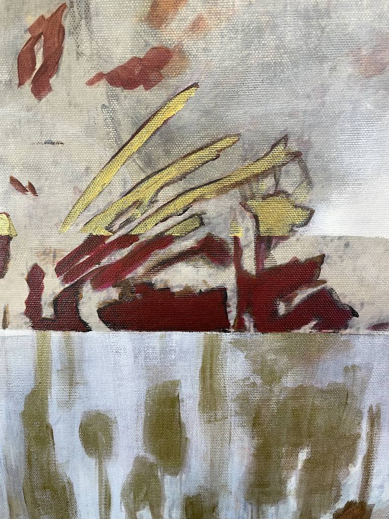 Original Abstract Painting by Ursula Radel-Leszczynski