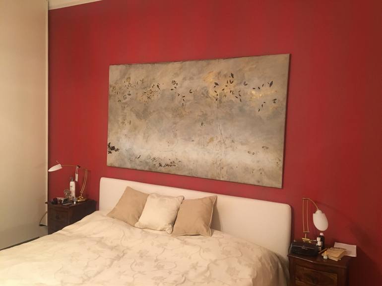 Original Abstract Painting by Ursula Radel-Leszczynski