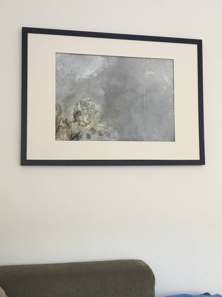 Original Abstract Painting by Ursula Radel-Leszczynski