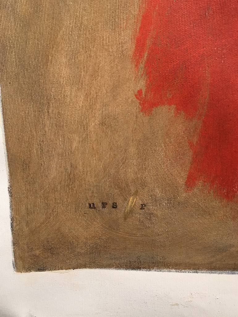 Original Abstract Expressionism Abstract Painting by Ursula Radel-Leszczynski