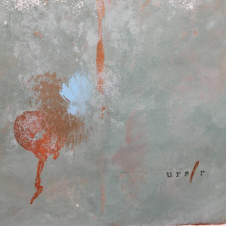 Original Fine Art Abstract Painting by Ursula Radel-Leszczynski