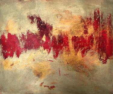 Original Abstract Expressionism Abstract Paintings by Ursula Radel-Leszczynski