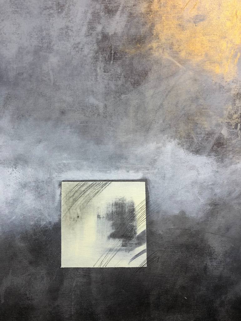 Original Abstract Expressionism Abstract Painting by Ursula Radel-Leszczynski