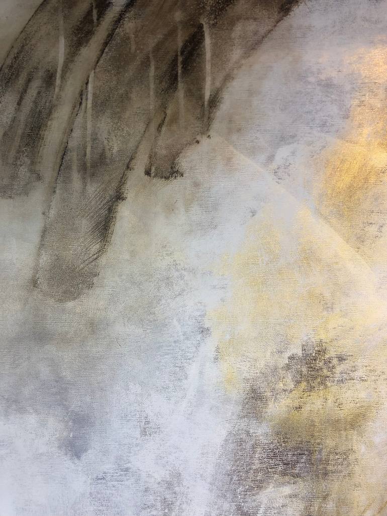 Original Abstract Expressionism Abstract Painting by Ursula Radel-Leszczynski