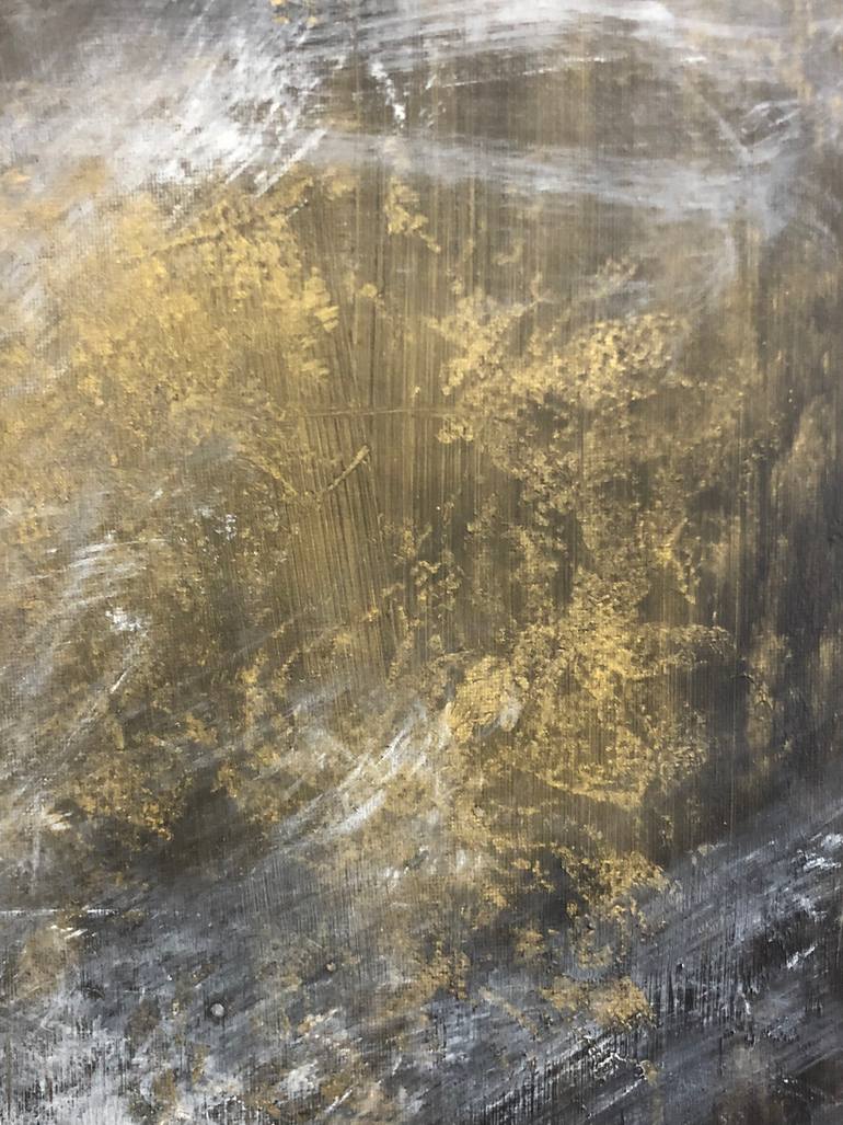 Original Abstract Expressionism Abstract Painting by Ursula Radel-Leszczynski