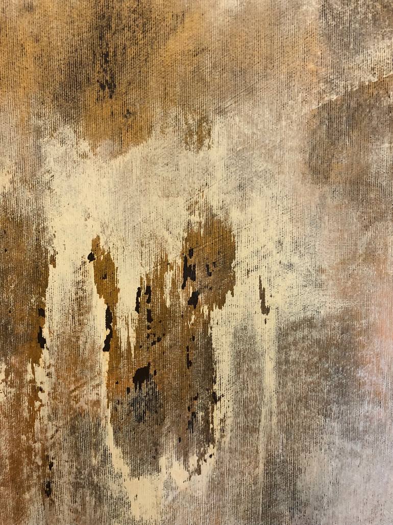 Original Impressionism Abstract Painting by Ursula Radel-Leszczynski