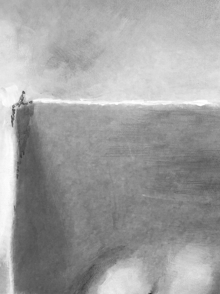 Original Abstract Geometric Painting by Ursula Radel-Leszczynski