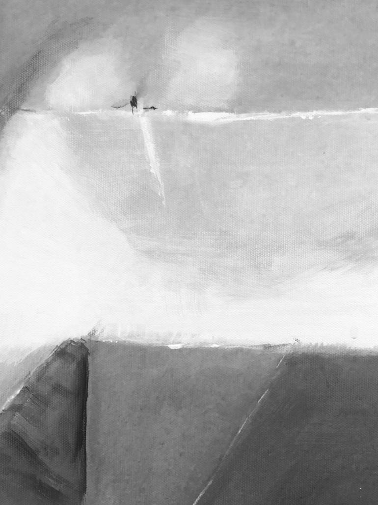 Original Abstract Geometric Painting by Ursula Radel-Leszczynski