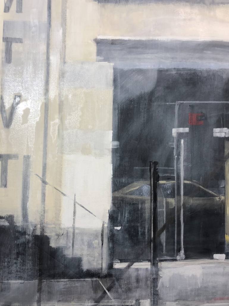 Original Figurative Architecture Painting by Ursula Radel-Leszczynski