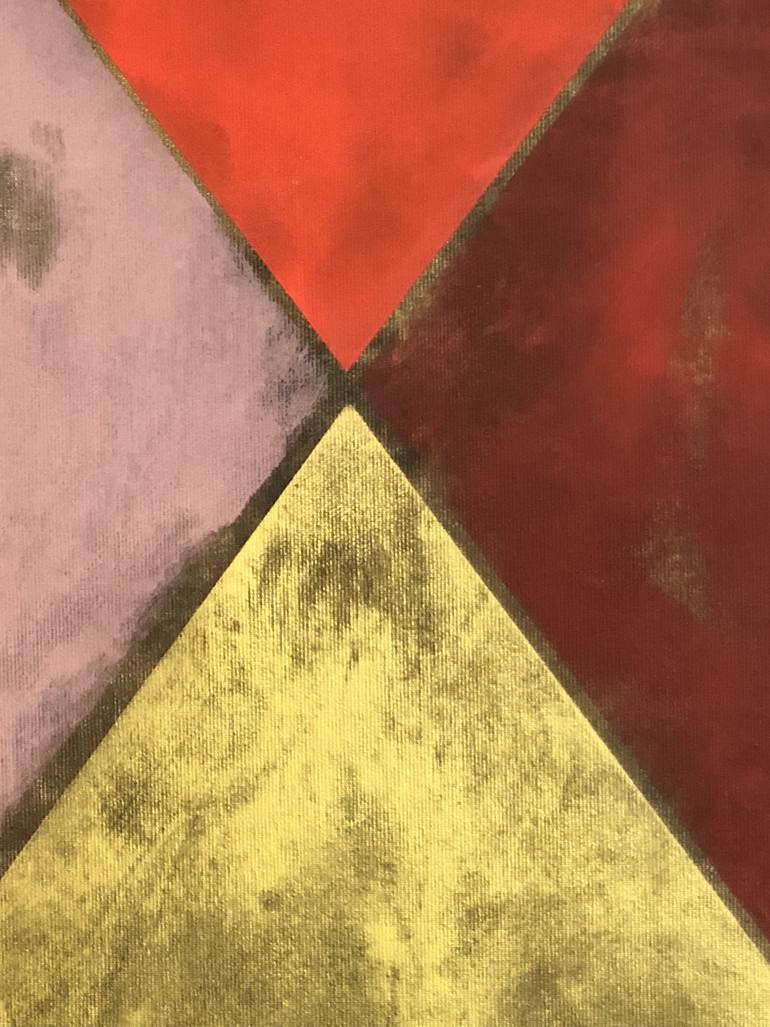 Original Abstract Expressionism Abstract Painting by Ursula Radel-Leszczynski