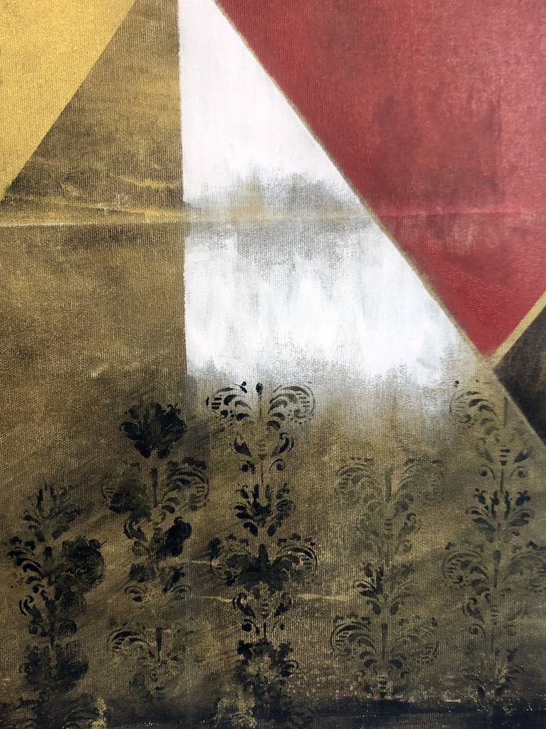 Original Abstract Expressionism Abstract Painting by Ursula Radel-Leszczynski